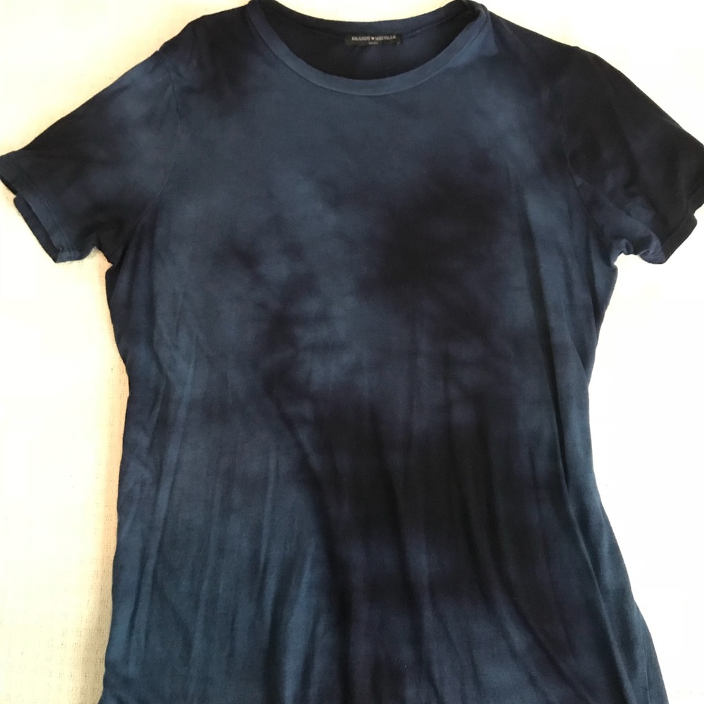 Dark Blue Tie Dye Brandy Top/Dress! one size